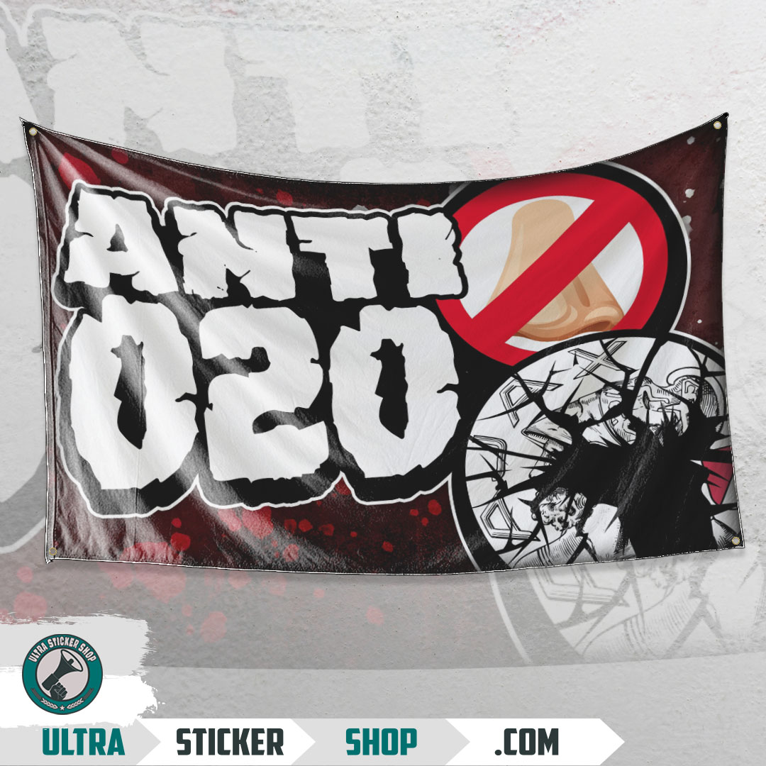 Anti 020 Flag | Ultrastickershop
