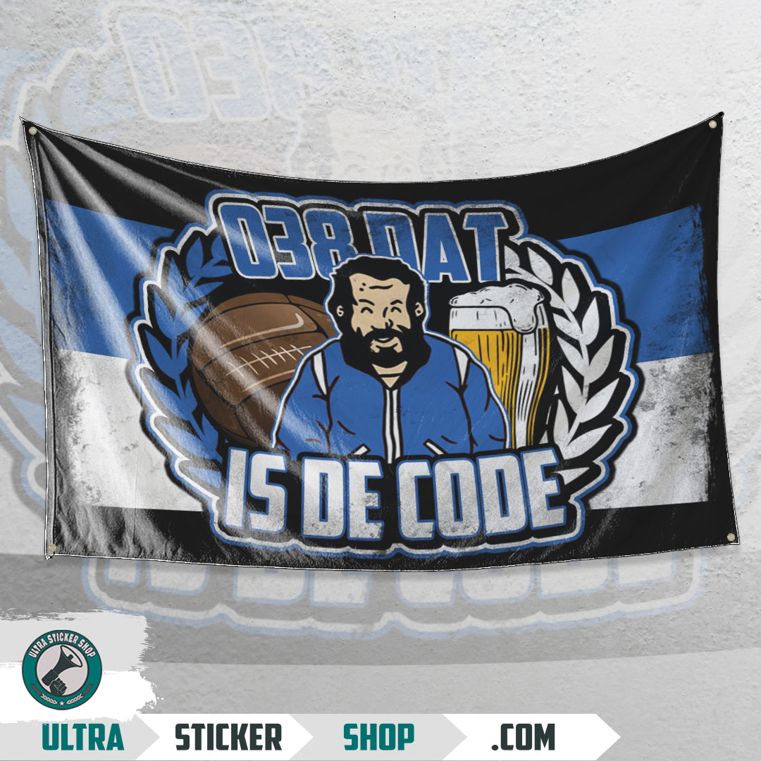 True Dat Stickers Buy 038 Dat is de code Flag Stickers | Ultrastickershop