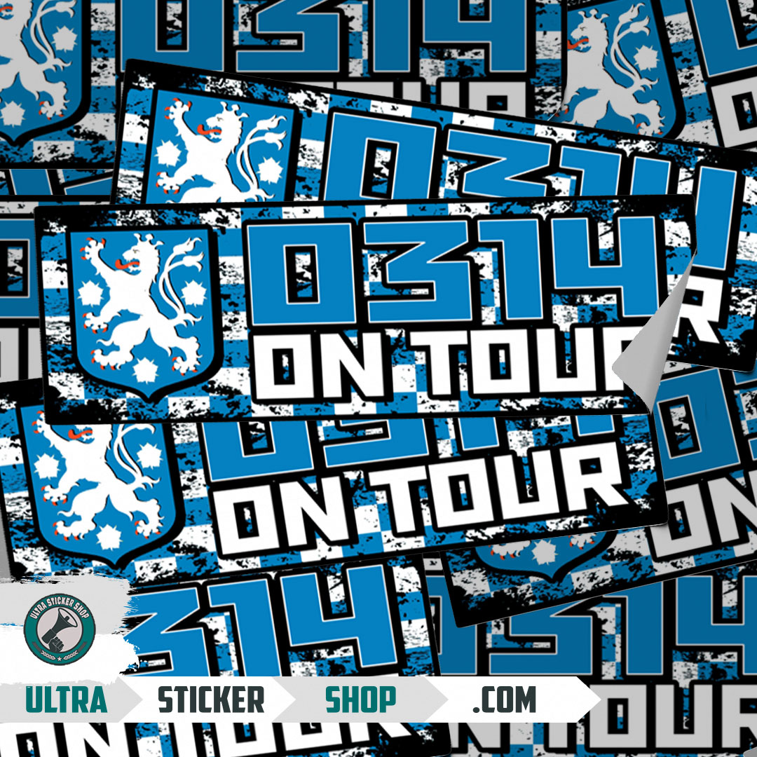 Tour Crew Sticker 0314 on tour Stickers | Ultrastickershop