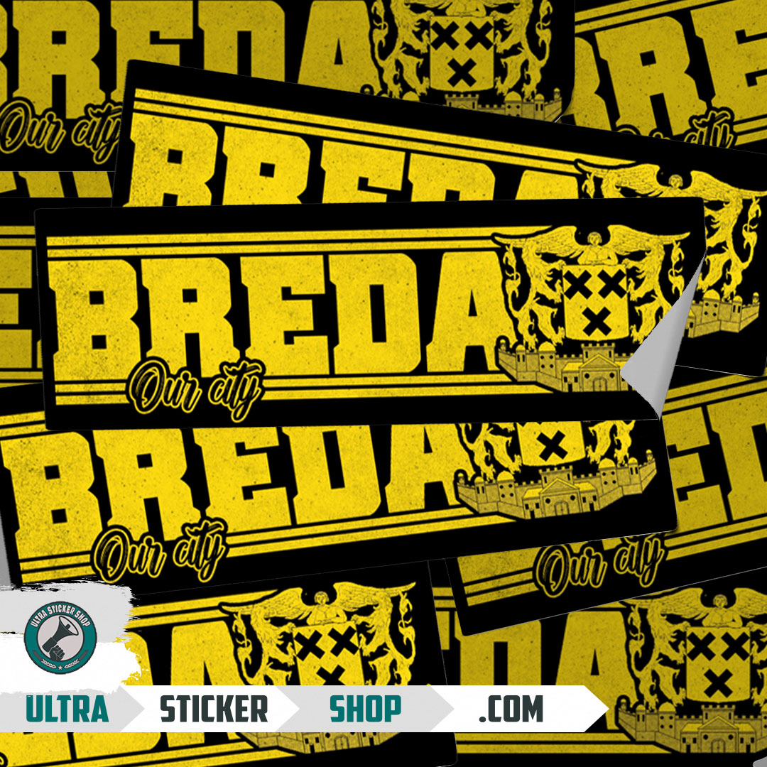 Breda our city Stickers | Ultrastickershop