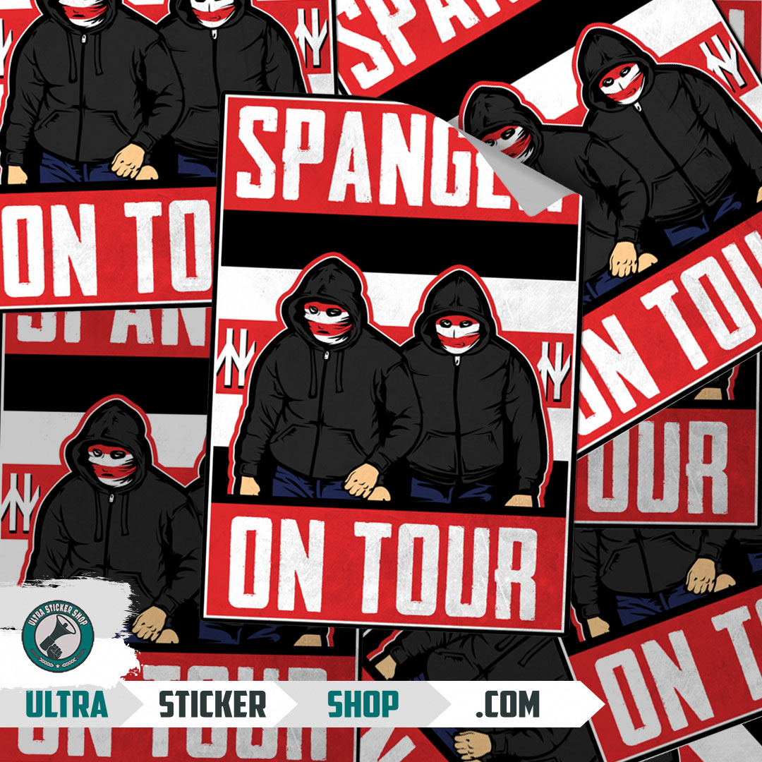Spangen on tour Stickers Stickers Kopen | Ultrastickershop