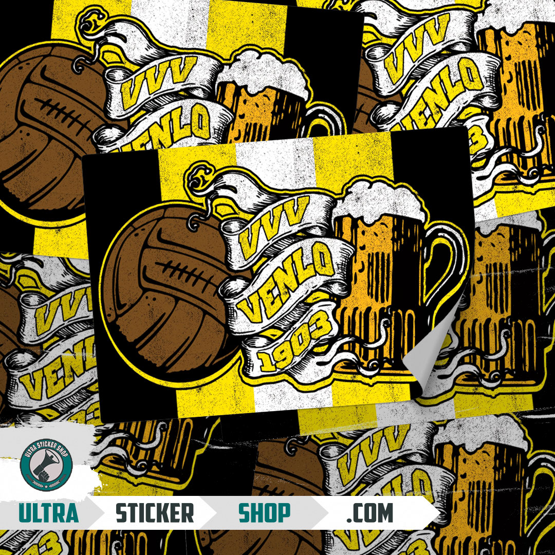 VVV Venlo 1903 2.0 Stickers Stickers Kopen | Ultrastickershop