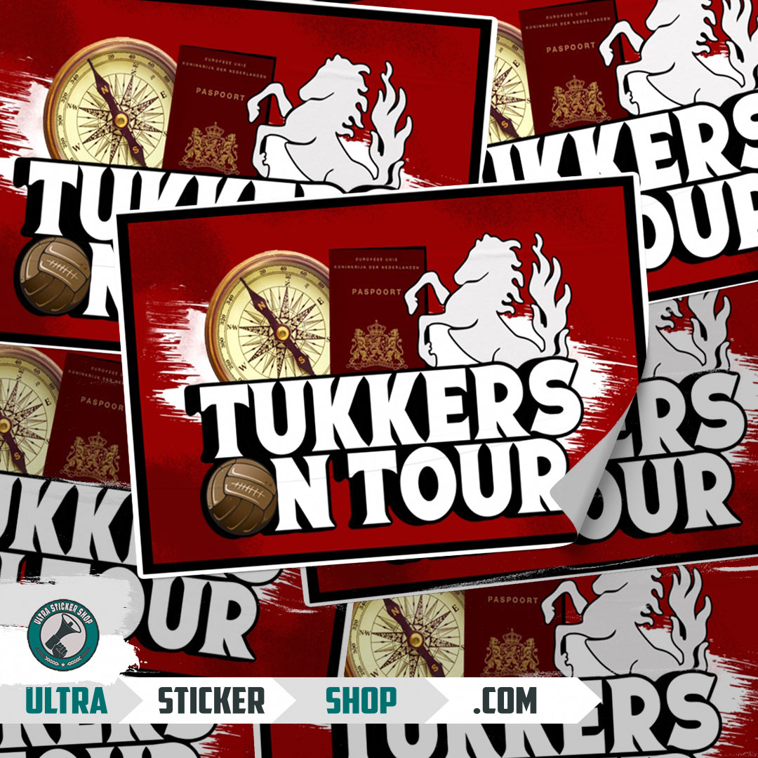 Tour Crew Sticker Tukkers on tour Stickers | Ultrastickershop