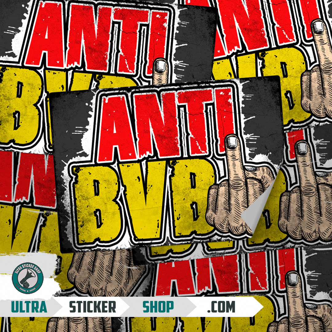Buy ANTI BVB Stickers Stickers | Ultrastickershop