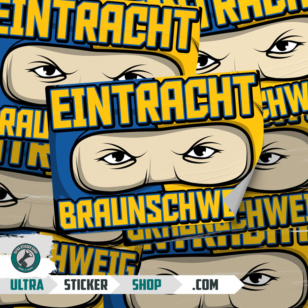 Buy Eintracht Braunschweig 2.0 Stickers Stickers | Ultrastickershop