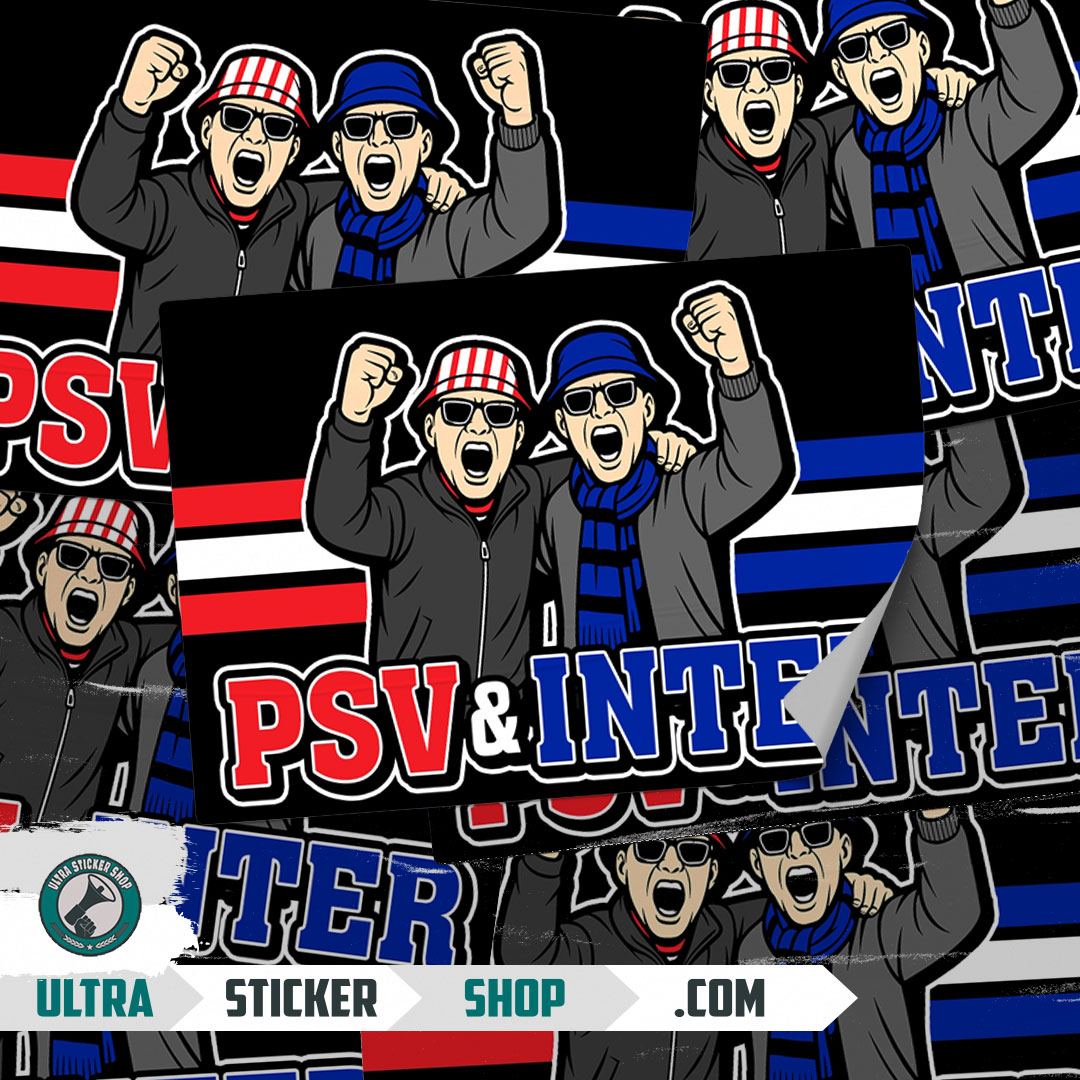 PSV & Inter Stickers Stickers Kopen | Ultrastickershop