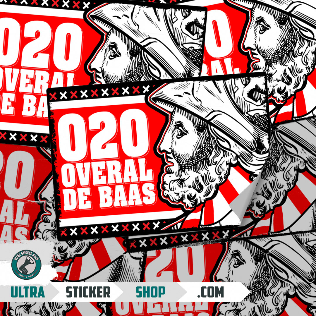 020 overal de baas Stickers Stickers Kopen | Ultrastickershop