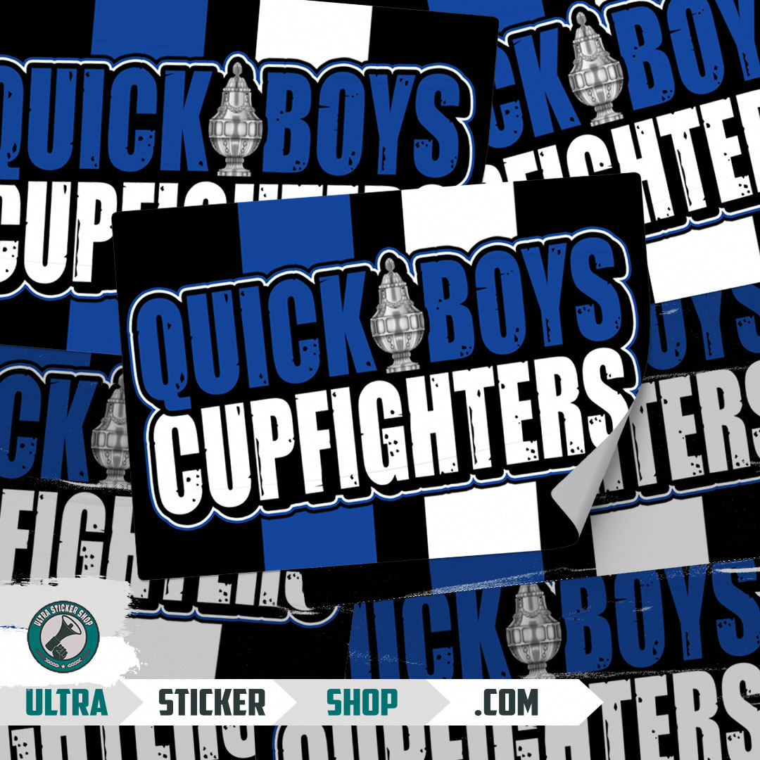 Quick One Sticker Quick boys cup fighters Stickers Stickers Kopen | Ultrastickershop