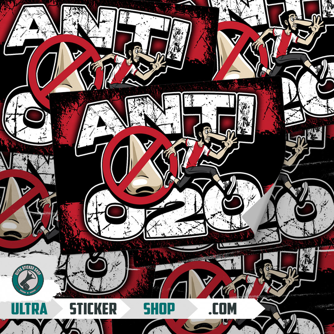 Anti 020 2.0 Stickers | Ultrastickershop