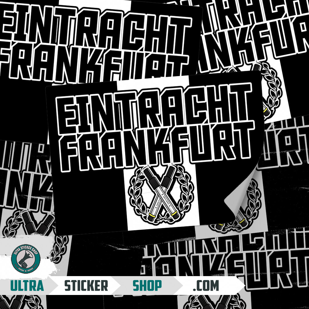 Buy Eintracht Frankfurt 2.0 Stickers Stickers | Ultrastickershop