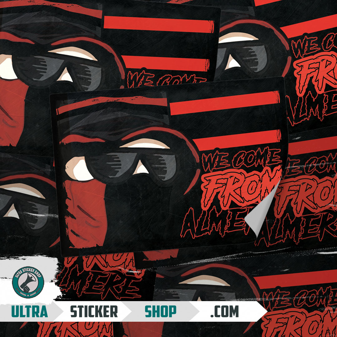 We come from almere 2.0 Stickers Stickers Kopen | Ultrastickershop