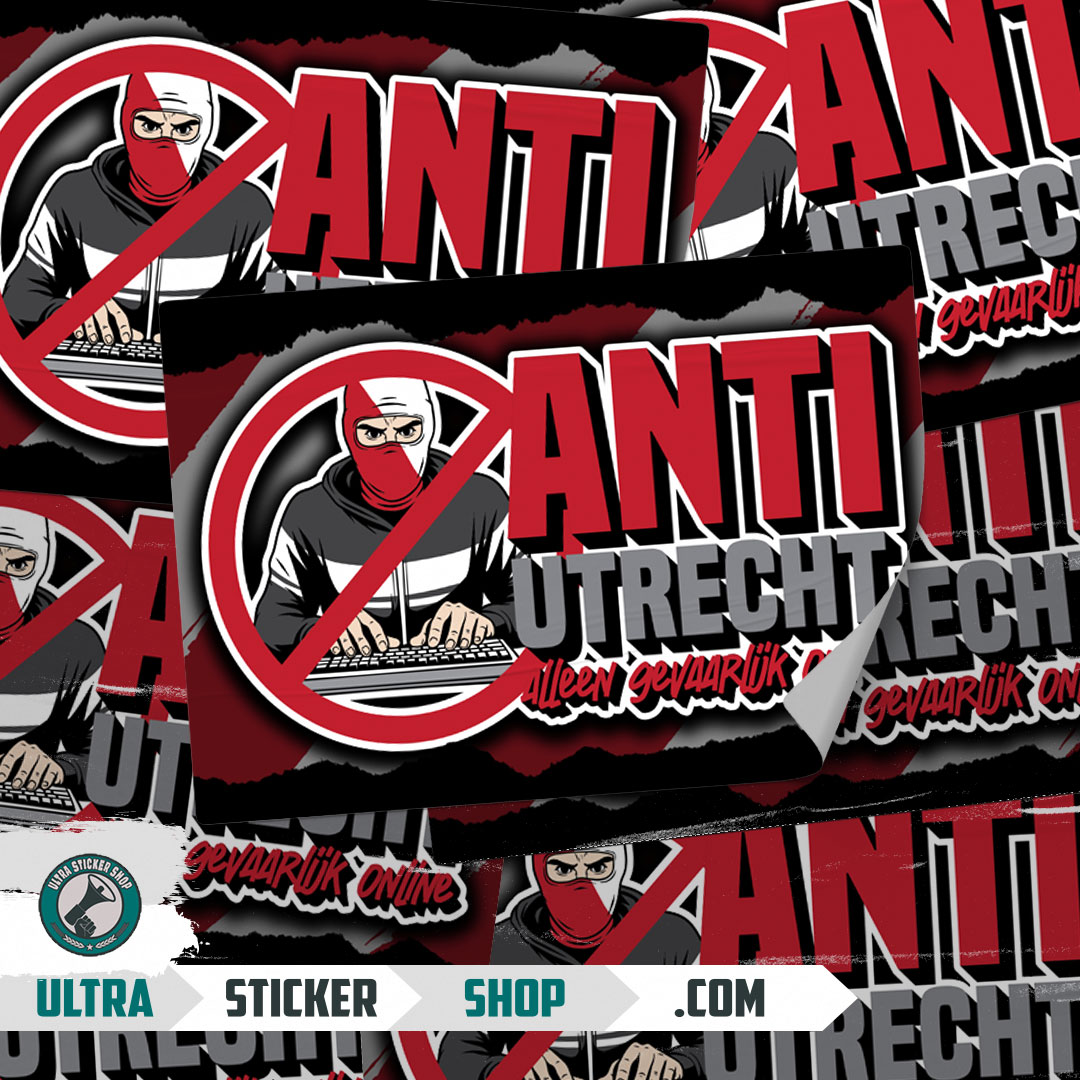 Buy Anti Utrecht Stickers Stickers | Ultrastickershop