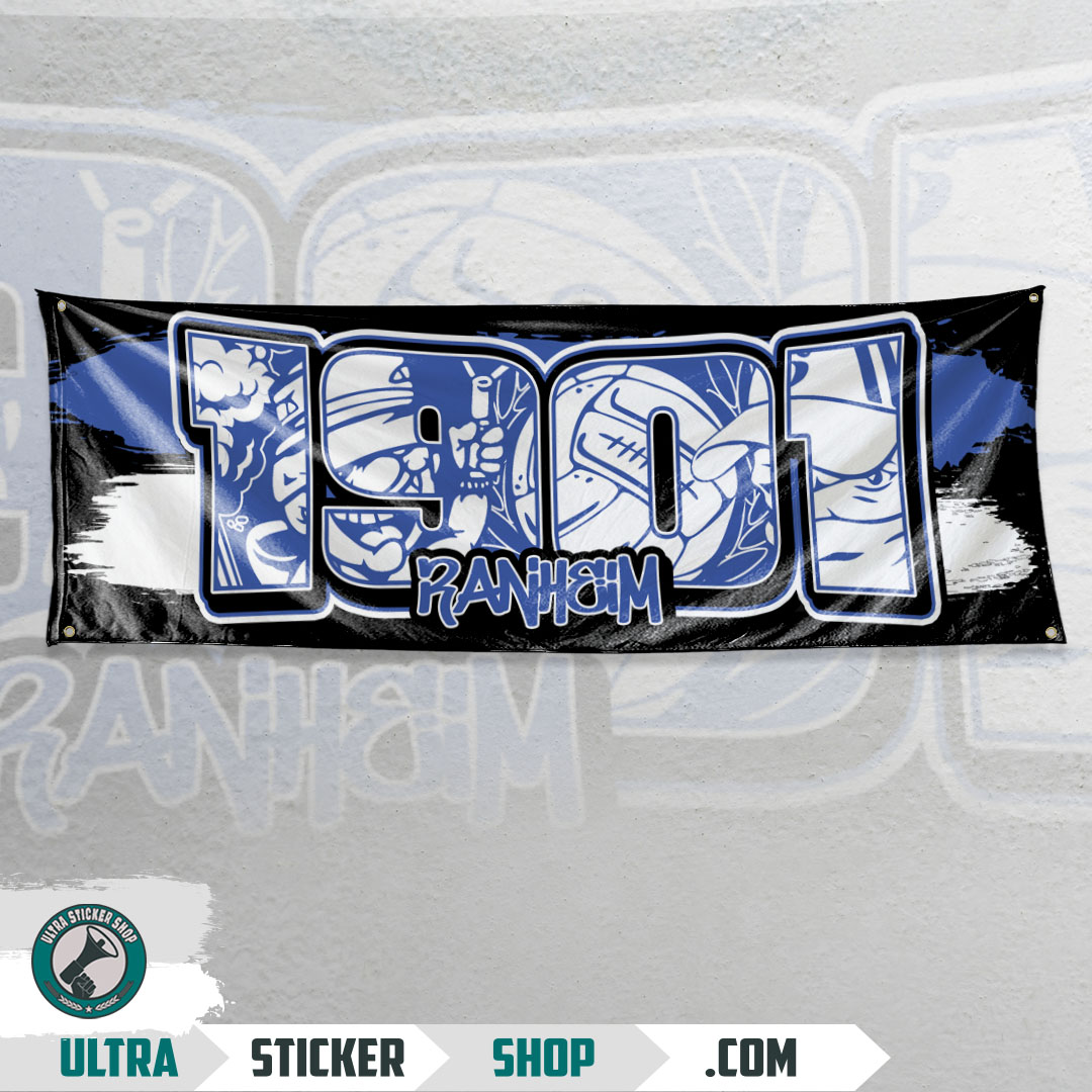 Buy 1901 Ranheim Flag Stickers | Ultrastickershop