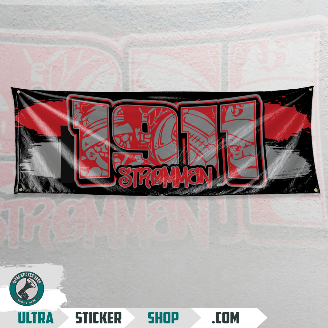 Buy 1911 Strømmen Flag Stickers | Ultrastickershop