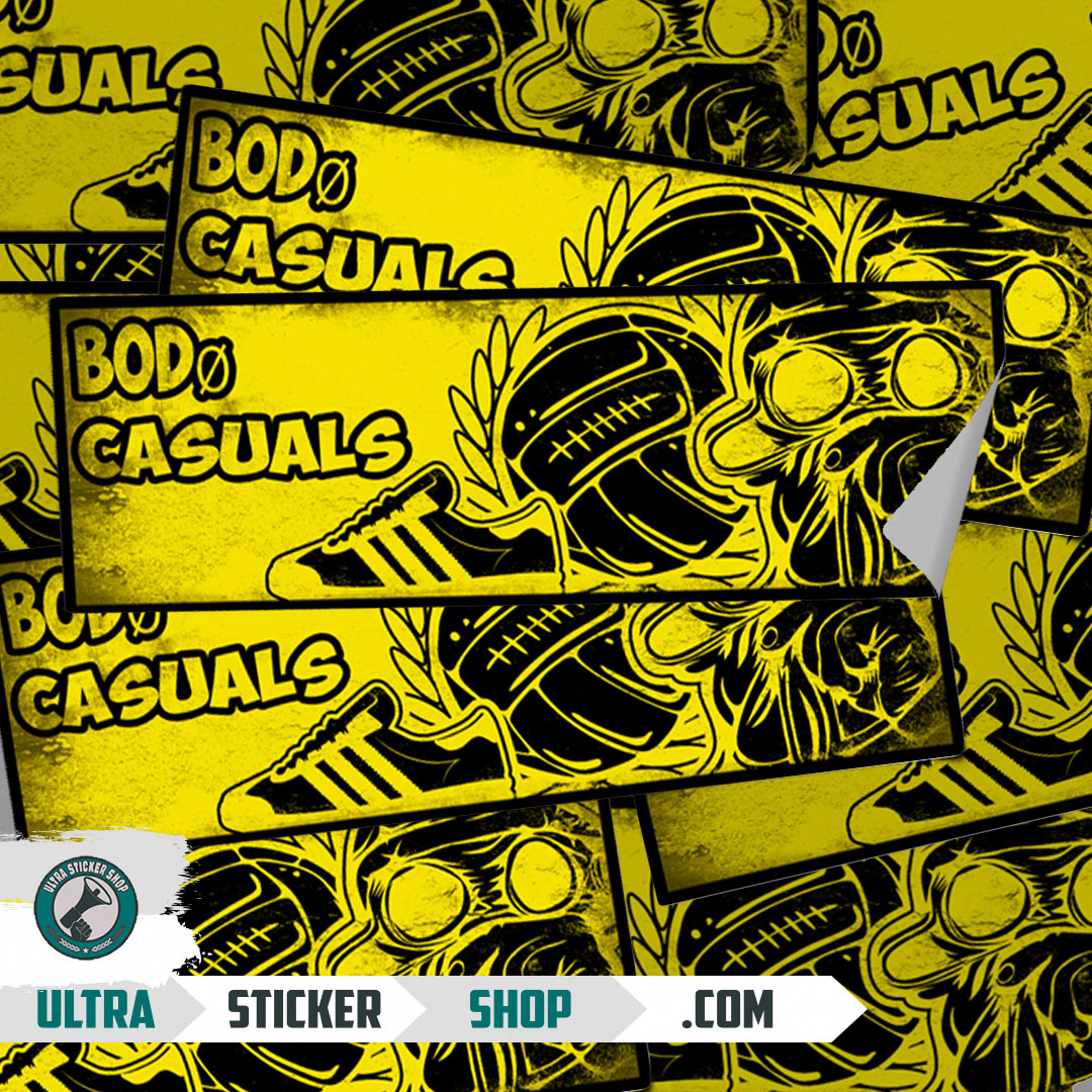 Buy Bodø casuals Stickers Stickers | Ultrastickershop