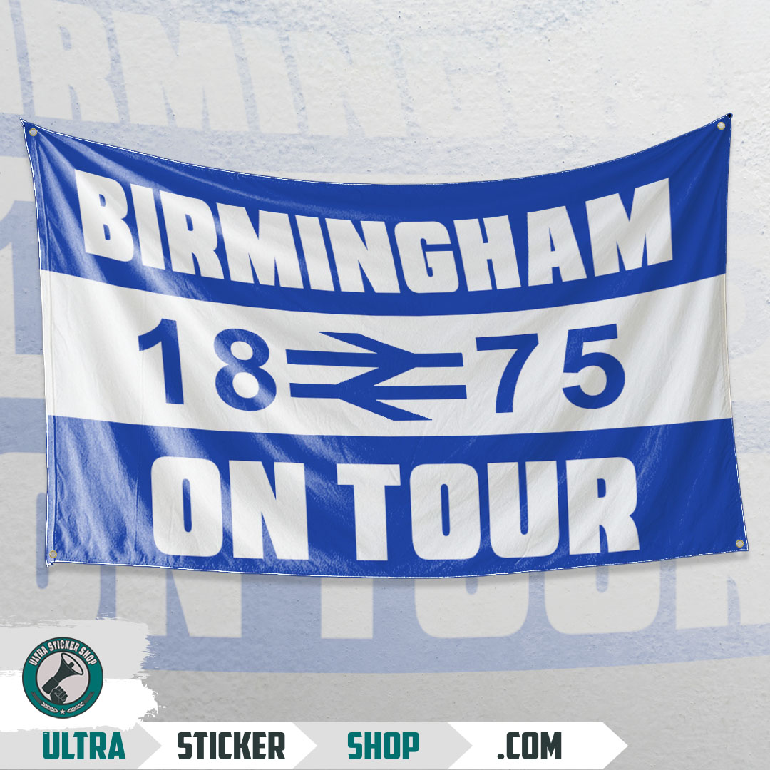 1875 Sticker Buy Birmingham 1875 on tour Flag Stickers | Ultrastickershop