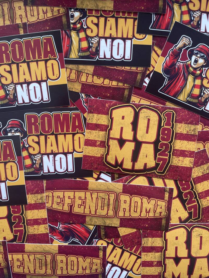 Buy AS Roma Sticker-Mix Stickers | Ultrastickershop